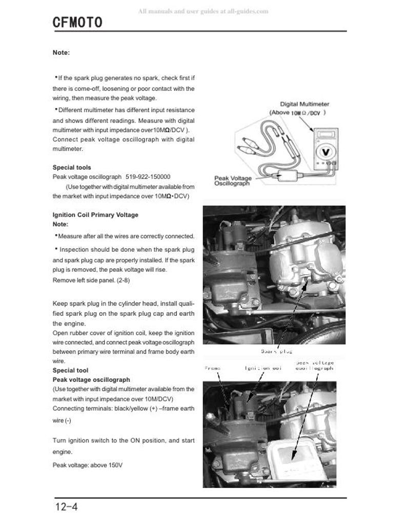 CFMOTO CF500-3 Service Repair Manual service manual preview page 10