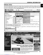 Polaris RZR 800 Service Manual service manual preview page 5
