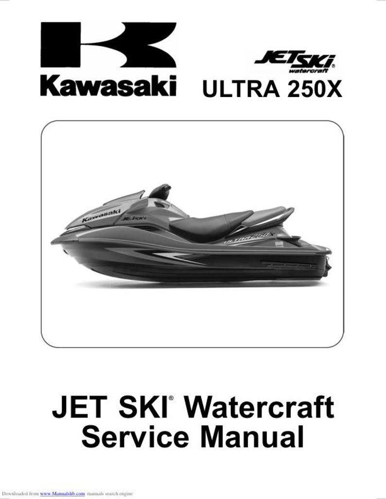 Kawasaki Jetski Ultra 250x Service Manual service manual preview page 2