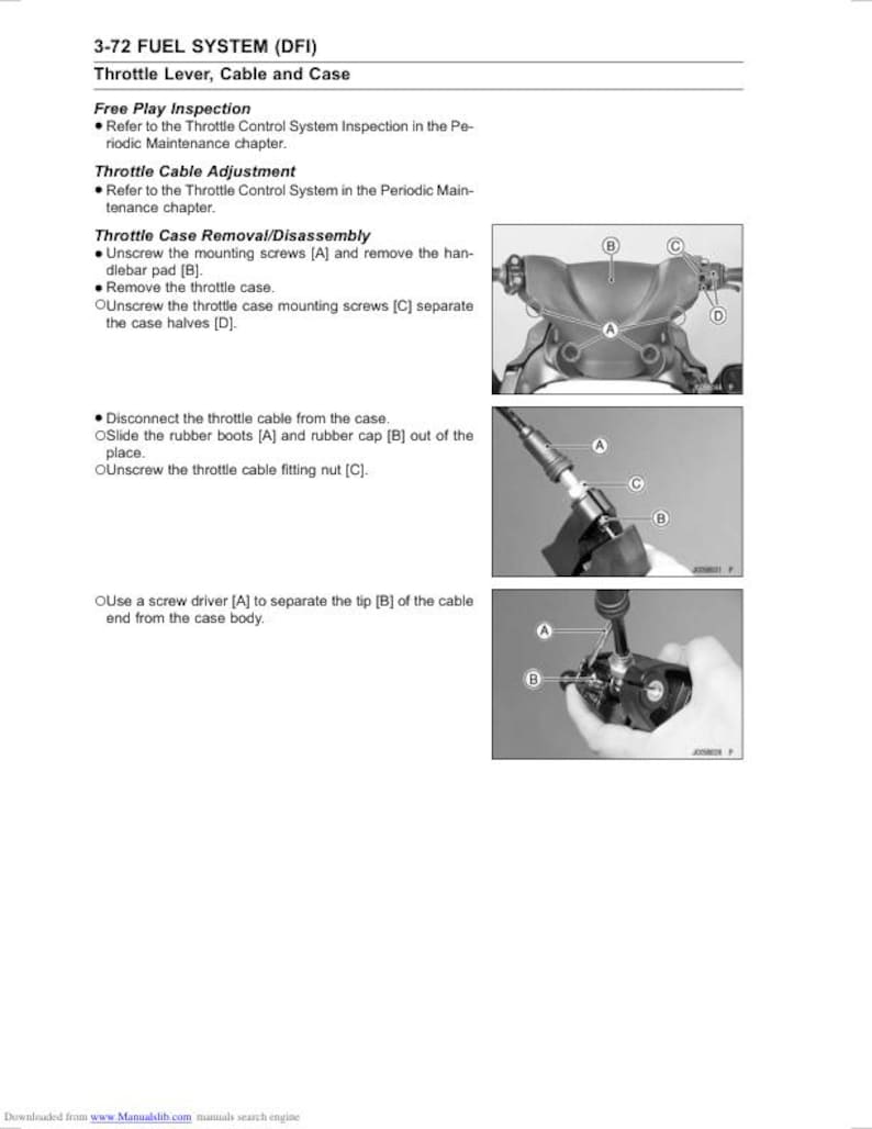 Kawasaki Jetski STX-15F Service Manual service manual preview page 6