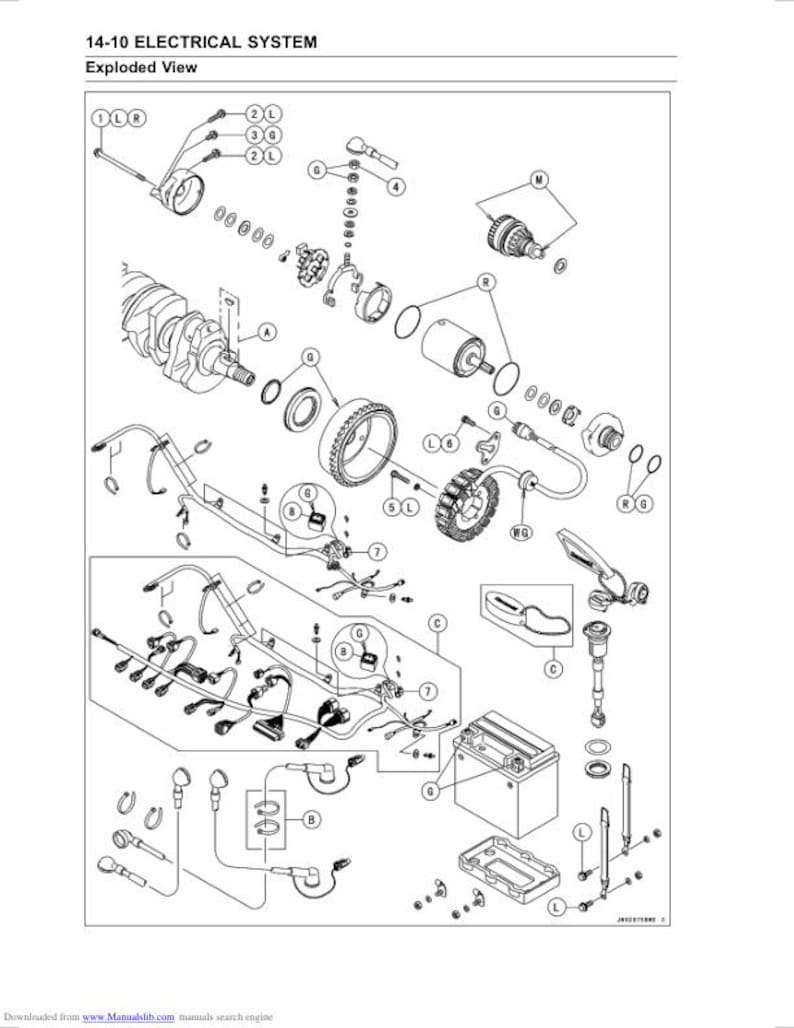 Kawasaki Jetski STX-15F Service Manual service manual preview page 10