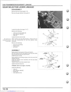 Honda Pioneer SXS700 M2/M4 Service Manual service manual preview page 7