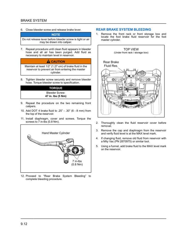 Polaris Sportsman XP 850 1000 Service Manual service manual preview page 10