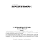Polaris Sportsman XP 850 1000 Service Manual service manual preview page 2