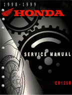 Honda CR125R Service Manual service manual preview page 2