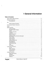 Triumph Sprint ST1050 Service Manual service manual preview page 2