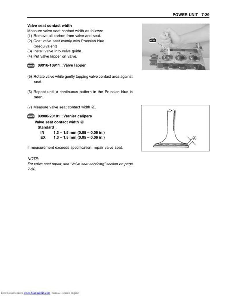 Suzuki DF25 DF30 Service Manual service manual preview page 8