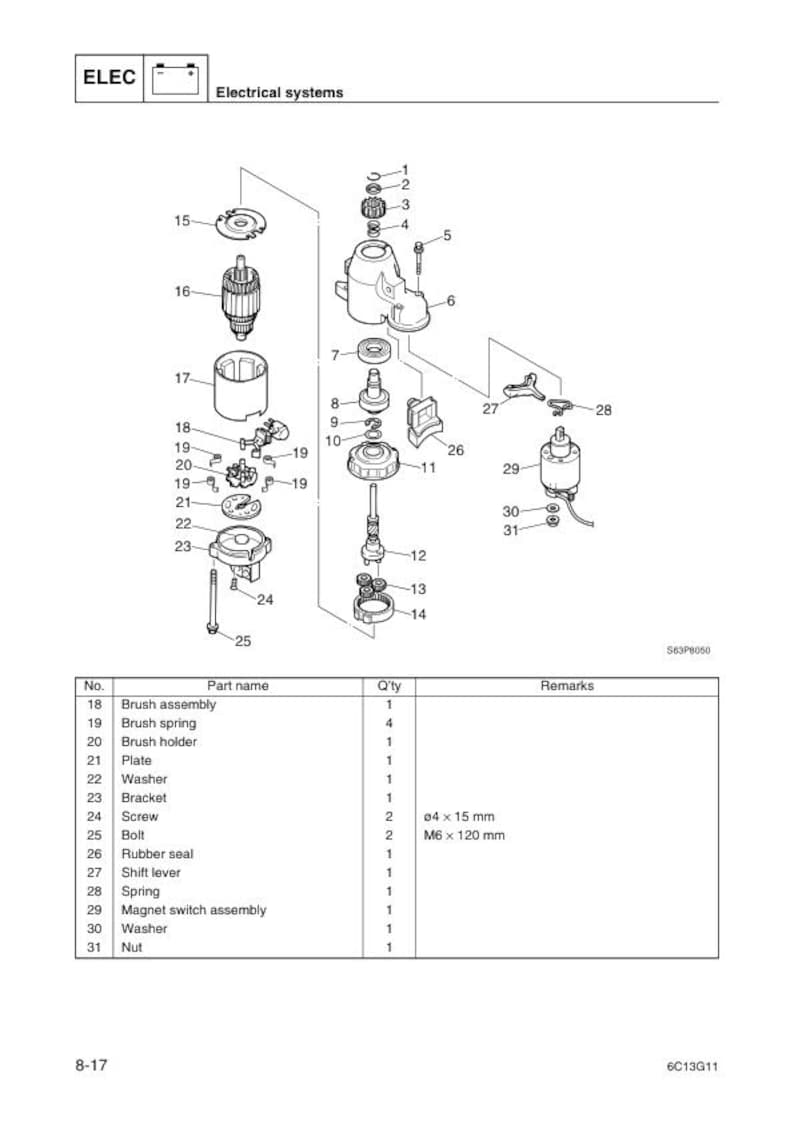 Yamaha F50F FT50G F60C FT60D Service Manual service manual preview page 10