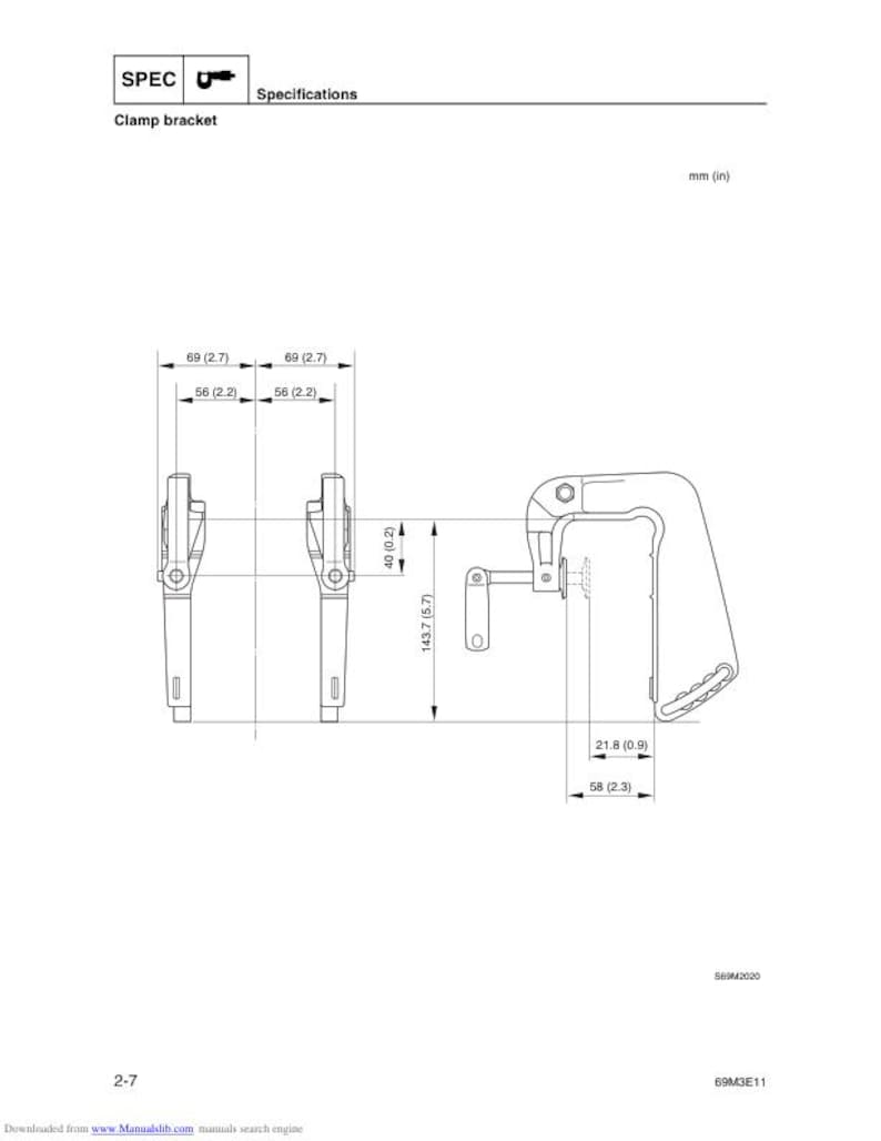 Yamaha 40V 50H 40W 50W Service Manual service manual preview page 4