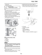 Yamaha YZ450FP Service Manual service manual preview page 8