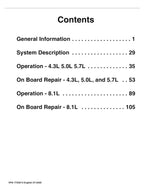 Volvo Penta 4.3 5.0 5.7 8.1 Service Manual service manual preview page 3