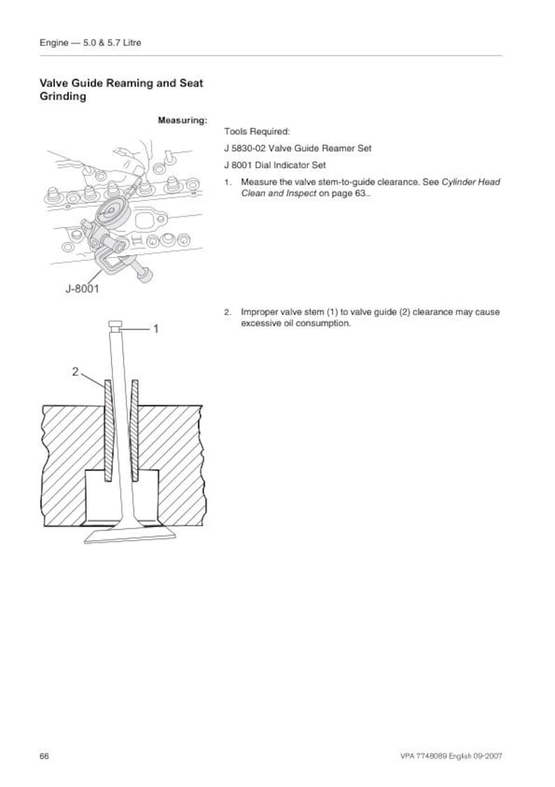 Volvo Penta 5.0 5.7 Service Manual service manual preview page 7