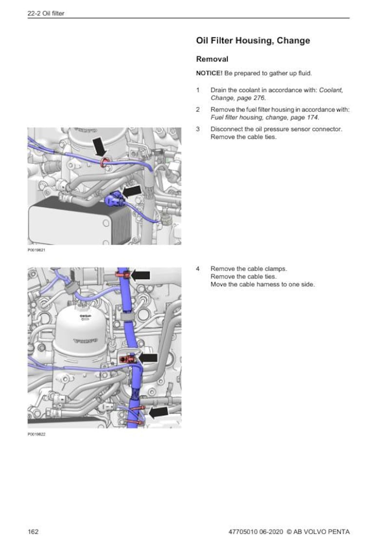 Volvo Penta TAD 540-880 Service Manual service manual preview page 9