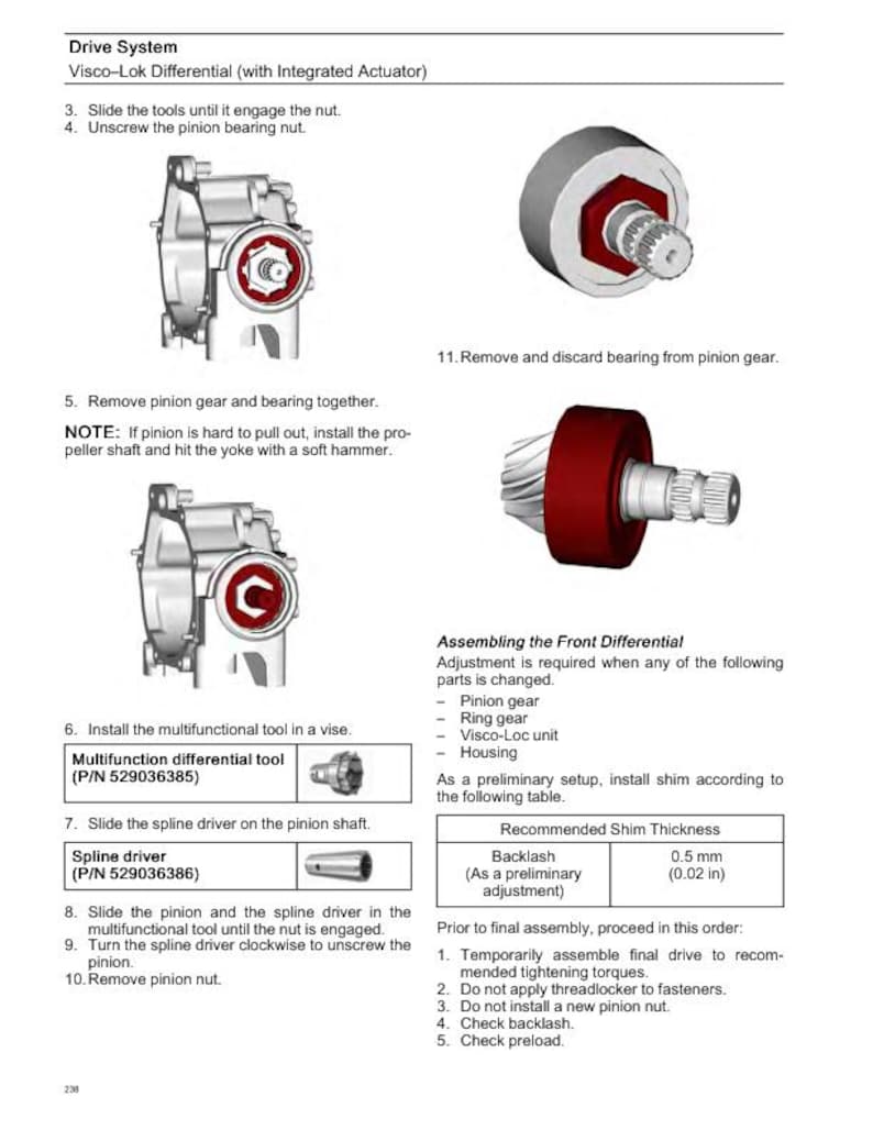 Can Am Defender Traxter HD10 Max 1000 Service Manual service manual preview page 6