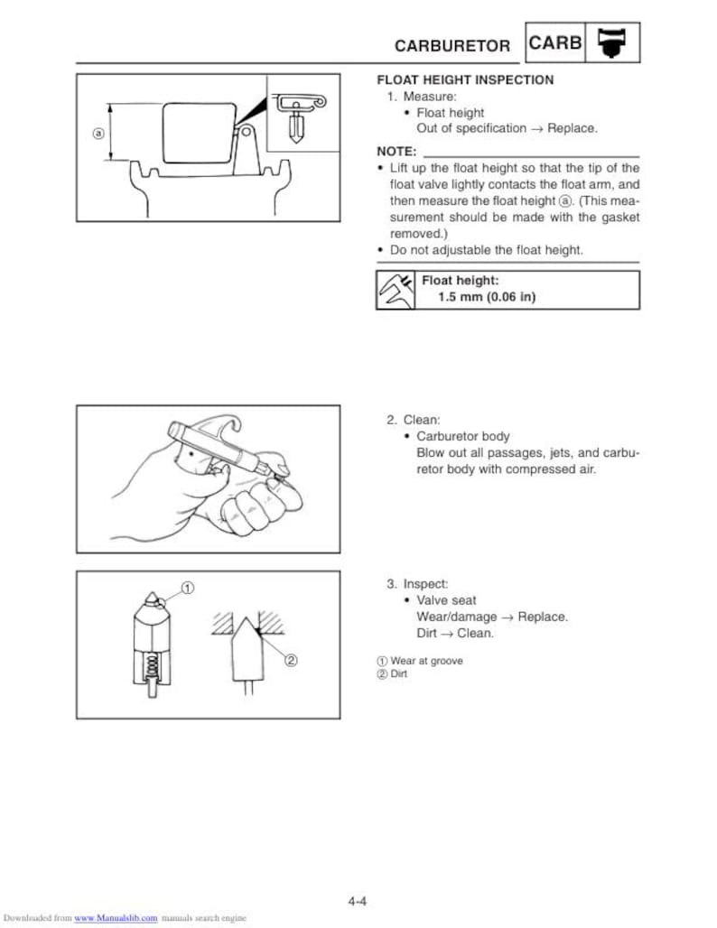 Yamaha EF1000iS Service Manual service manual preview page 7