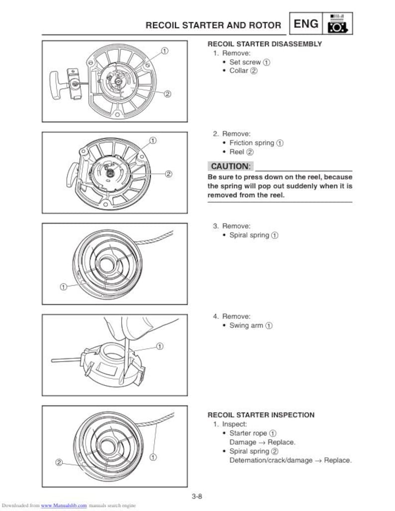 Yamaha EF1000iS Service Manual service manual preview page 6