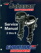 Johnson Evinrude 2 - 8 HP Service Manual service manual preview page 2