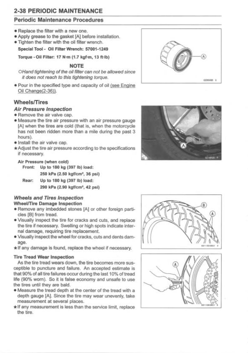 Kawasaki Ninja ZX-10R Service Manual service manual preview page 4