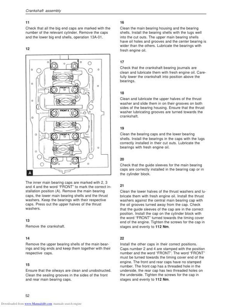 Volvo Penta MD22 TMF22 TAMD22 Service Manual service manual preview page 7