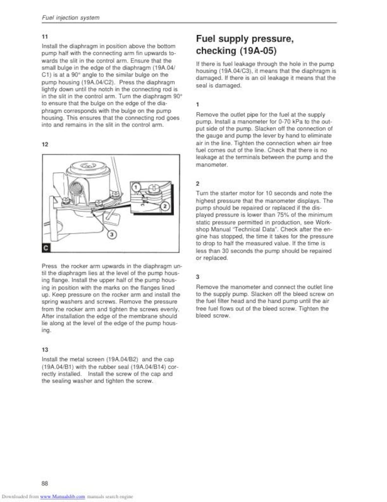 Volvo Penta MD22 TMF22 TAMD22 Service Manual service manual preview page 9