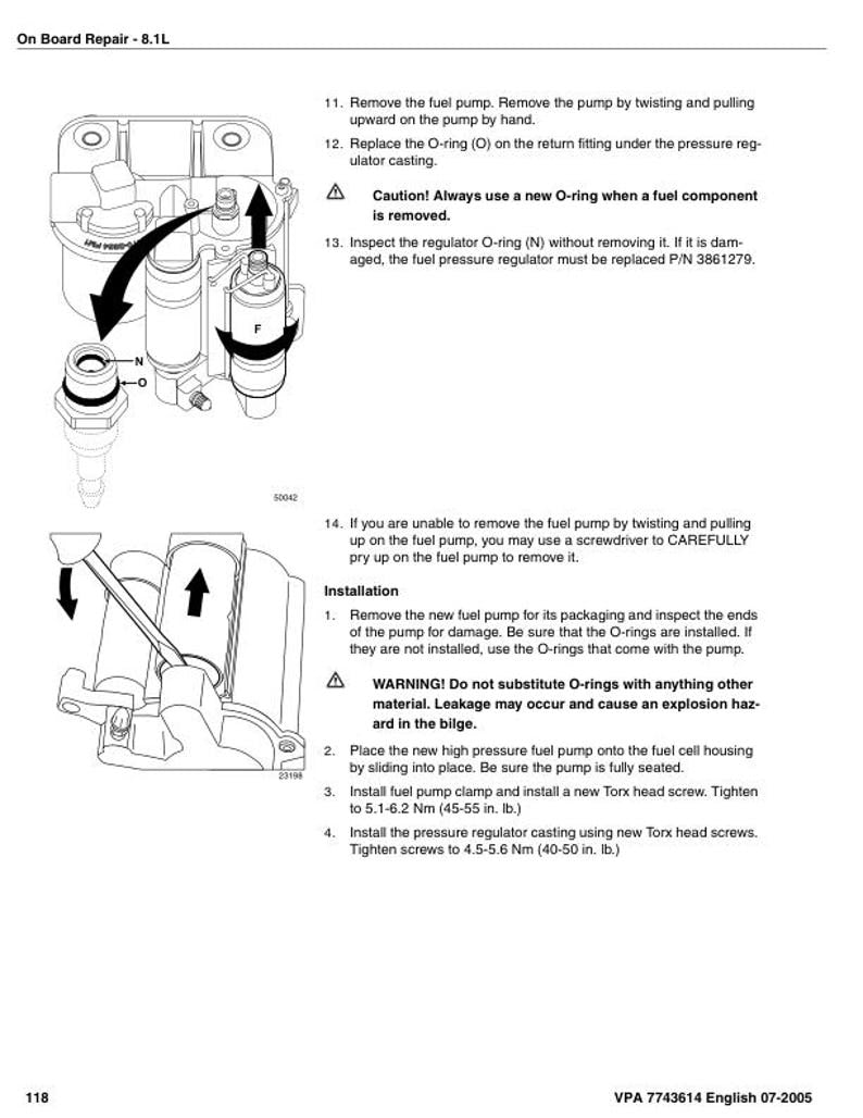 Volvo Penta 4.3 5.0 5.7 8.1 Service Manual service manual preview page 8