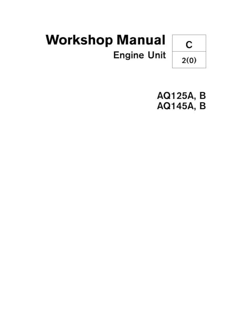 Volvo Penta AQ125 AQ145 A/B Service Manual service manual preview page 2