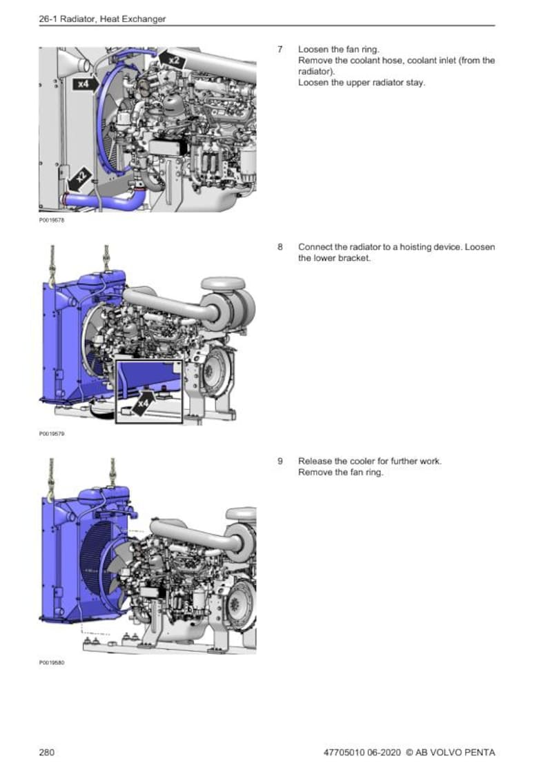 Volvo Penta TAD 540-880 Service Manual service manual preview page 10