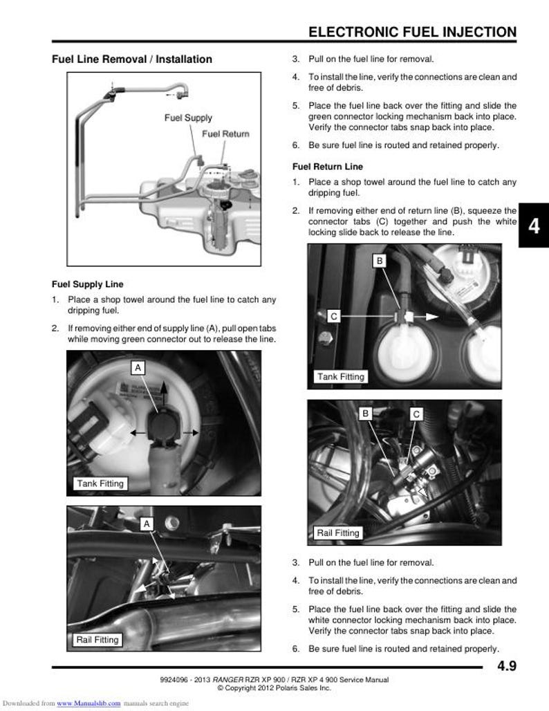 Polaris RZR 900 Service Manual service manual preview page 7