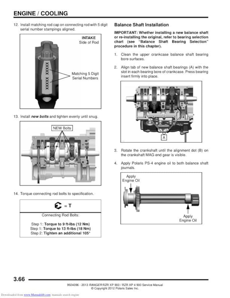 Polaris RZR 900 Service Manual service manual preview page 6