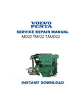 Volvo Penta MD22 TMF22 TAMD22 Service Manual PDF service repair manual cover