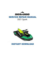 Seadoo Spark Service Manual PDF service repair manual cover