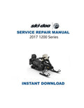 2017-2019 Skidoo MXZ Renegade Summit 1200 Service Manual PDF service repair manual cover