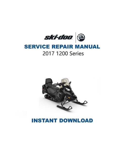 2017-2019 Skidoo MXZ Renegade Summit 1200 Service Manual PDF service repair manual cover
