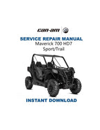 Can Am Maverick 700 HD7 Service Manual PDF service repair manual cover