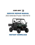 Can Am Defender Traxter HD10 Max 1000 Service Manual PDF service repair manual cover