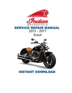 Indian Scout Service Manual PDF service repair manual cover