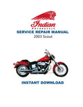 Indian Scout Centennial Springfield Deluxe Service Manual PDF service repair manual cover