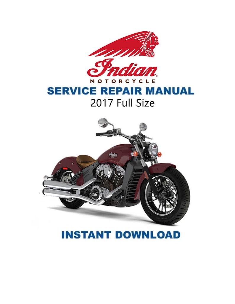 Indian Chief Roadmaster Springfield Service Manual PDF service repair manual cover