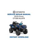 CFMOTO CFORCE 1000 Service Manual PDF service repair manual cover