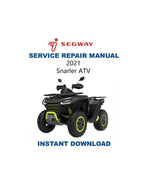 Segway Snarler Service Manual PDF service repair manual cover
