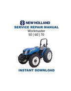 New Holland Workmaster 50 60 70 Tractor Service Manual PDF service repair manual cover