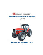 Massey Ferguson 3680 Tractor Service Manual PDF service repair manual cover