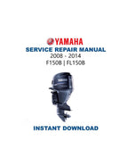 Yamaha F150 FL150 Service Manual PDF service repair manual cover