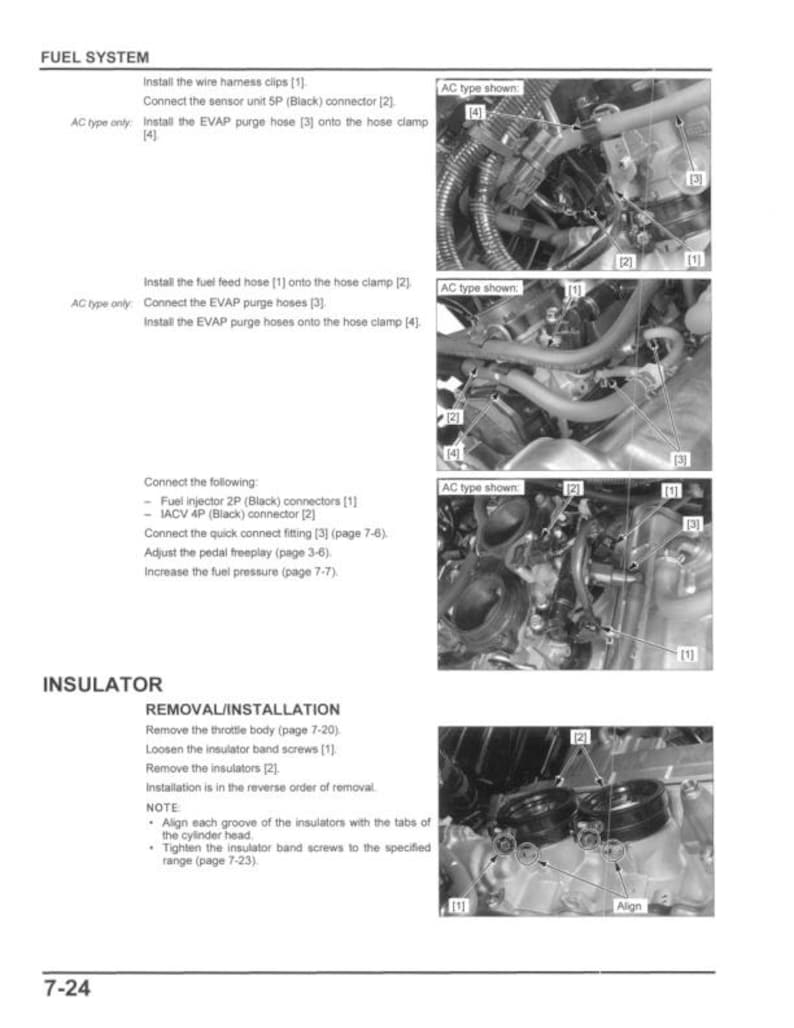 Honda Talon 1000 Service Manual service manual preview page 8