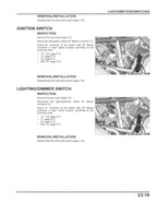 Honda Talon 1000 Service Manual service manual preview page 11