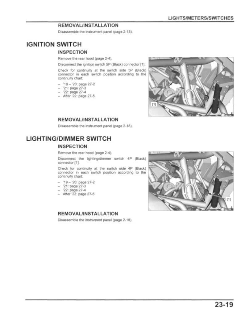 Honda Talon 1000 Service Manual service manual preview page 11