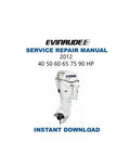 Evinrude 40 50 60 65 75 90 Service Manual PDF service repair manual cover