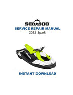 Seadoo Spark Service Manual PDF service repair manual cover