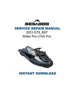 Seadoo GTX RXT Service Manual PDF service repair manual cover