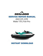 Seadoo GTI GTR Service Manual PDF service repair manual cover